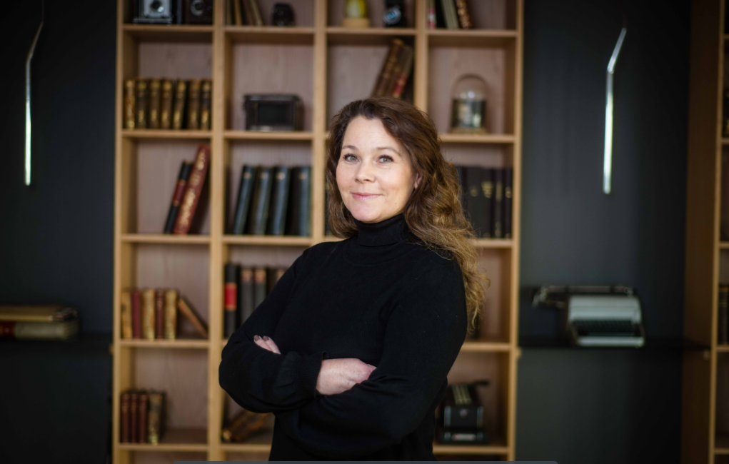 ANALYTIKER: Regine Sandberg er senior kommersiell analytiker i Aller Media, og har vært med å utforme podrapporten.