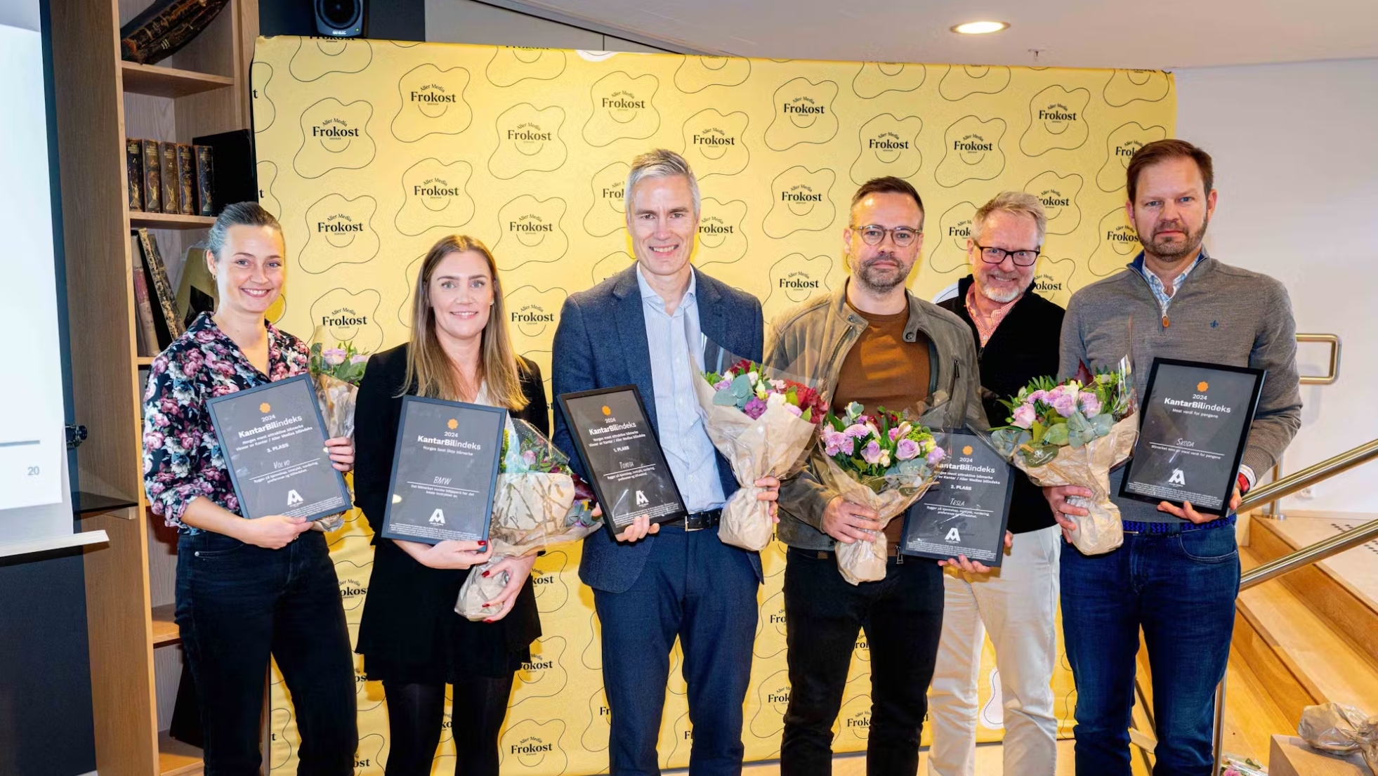 Happy winners of Kantar's big car survey 2024