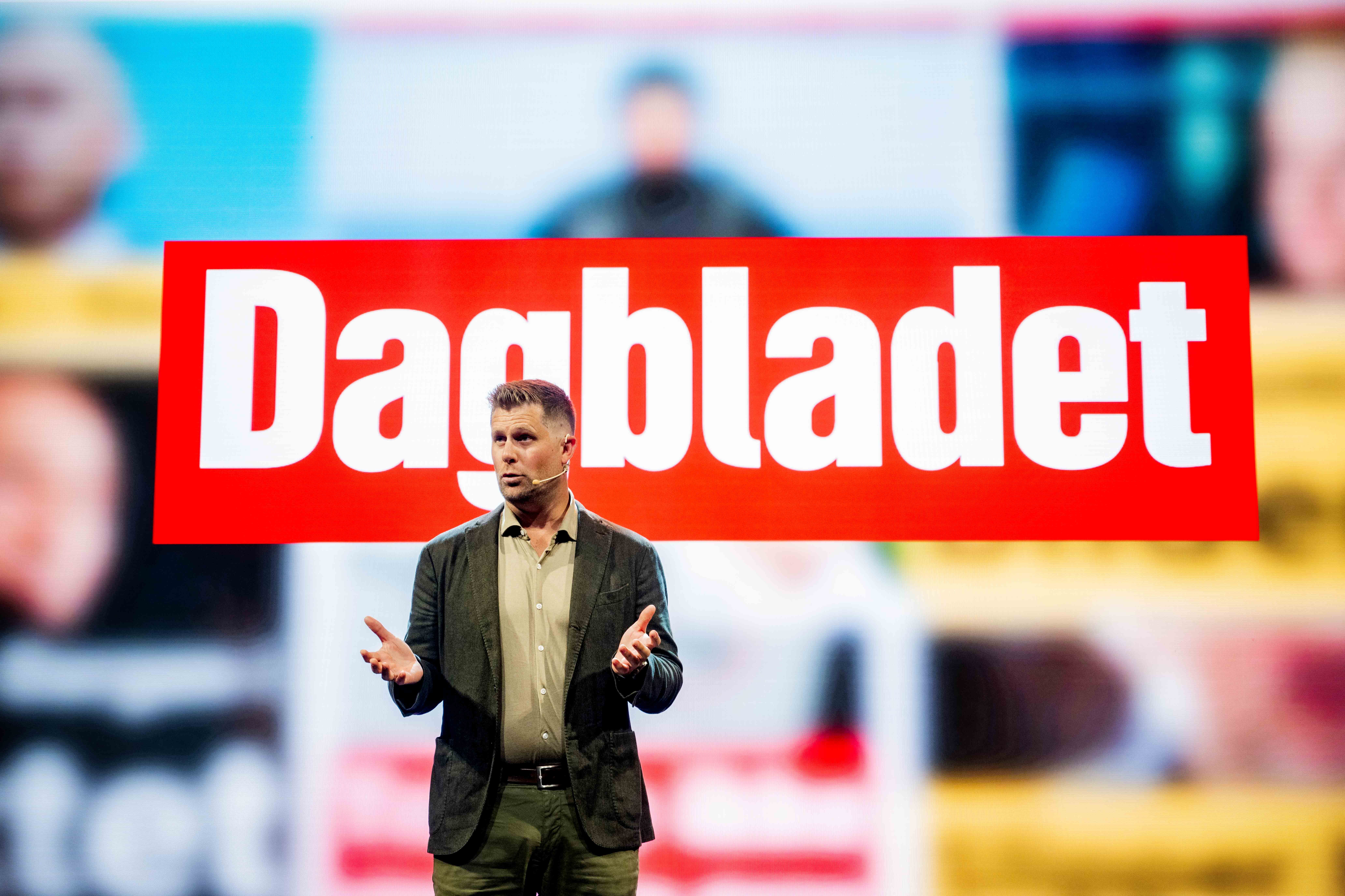 TABLOID: - Jeg er stolt over å være tabloid, sa Mads Andersen.