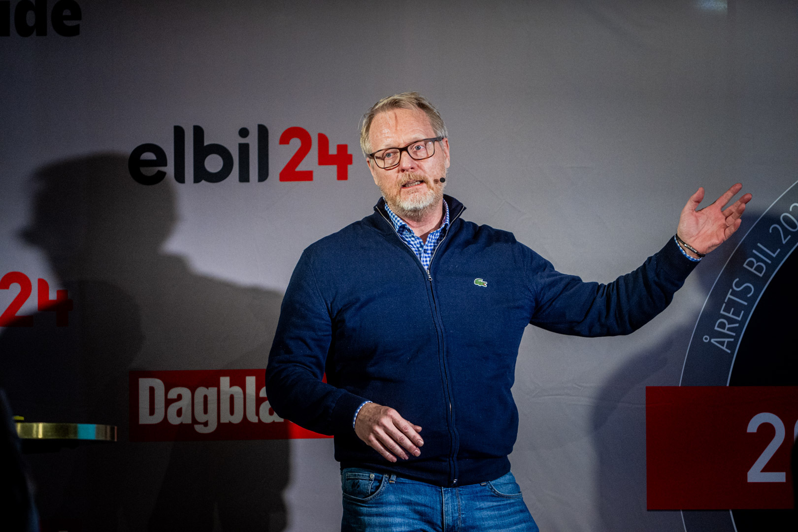 Anders G. Hovde, seniorrådgiver i Kantar, presenterte den store Bilindeksen for 2023.