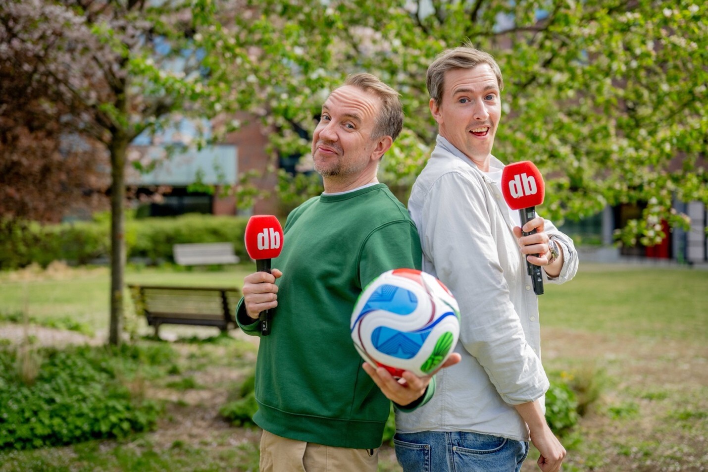 Bernt Hulsker og Simen Sveen. Foto: Dagbladet