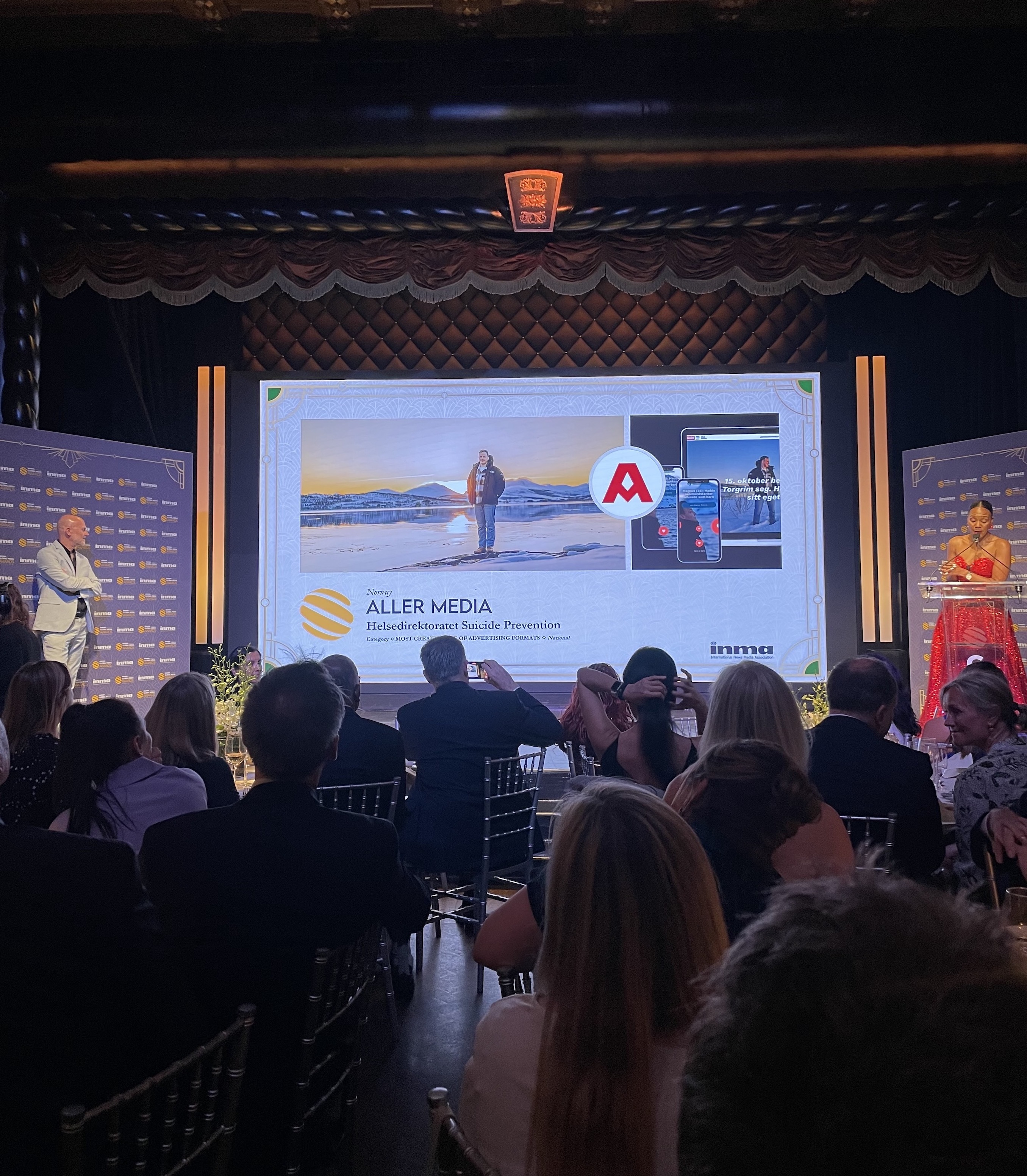 PRESENTATION: Here the case is presented to an international audience.