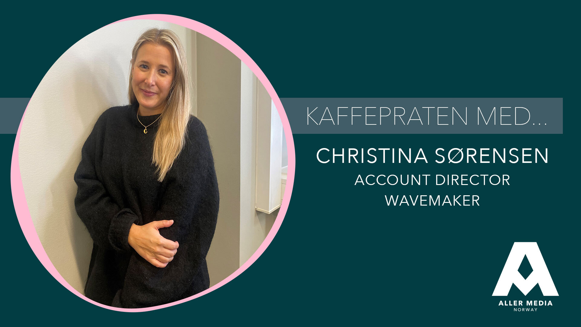 Coffee chat with Christina