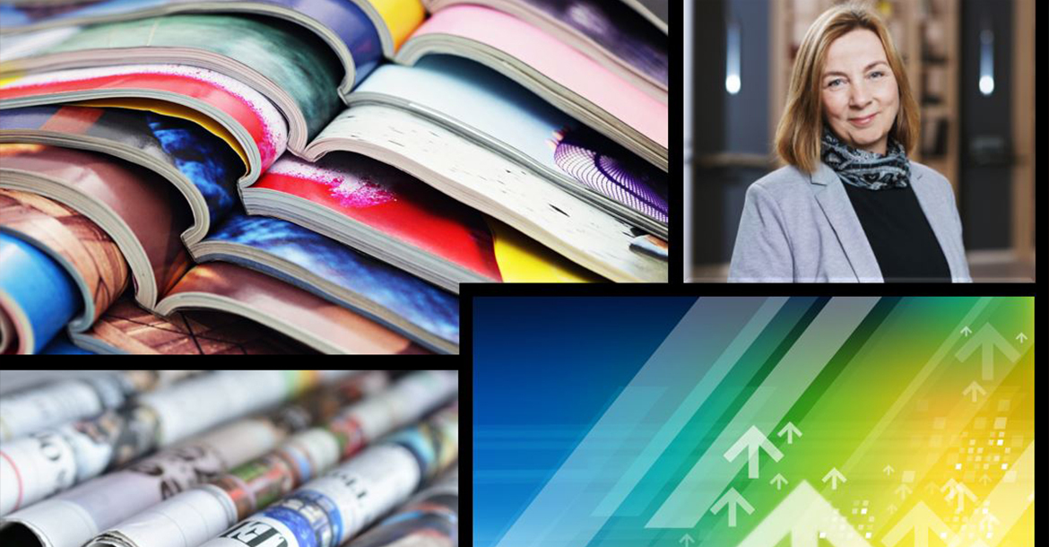 May-Wenche Amundsen, Director of Market Print at Aller Media, is very pleased with the development