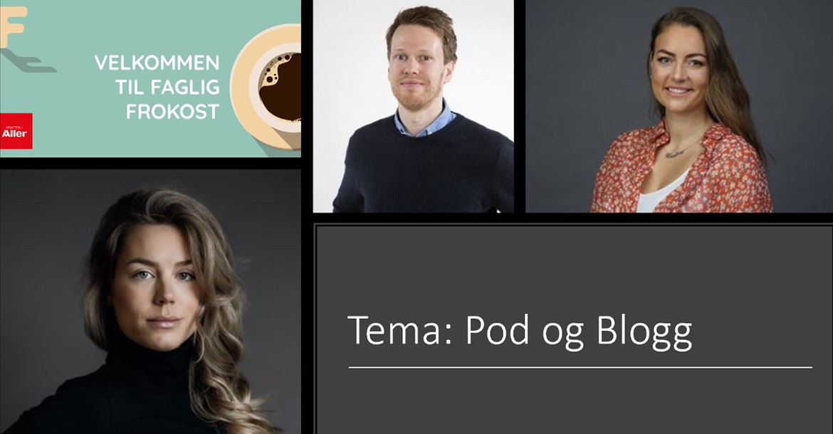 Lina Tandberg Martens, Thomas Veheim and Martine Gade-Jensen can be heard from June 17