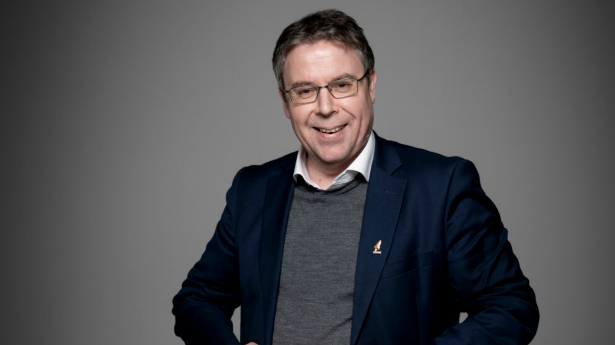 Frode Hansen gleder seg over de svært gode resultatene Dagbladet oppnådd i 2023. Foto: Lars Eivind Bones / Dagbladet