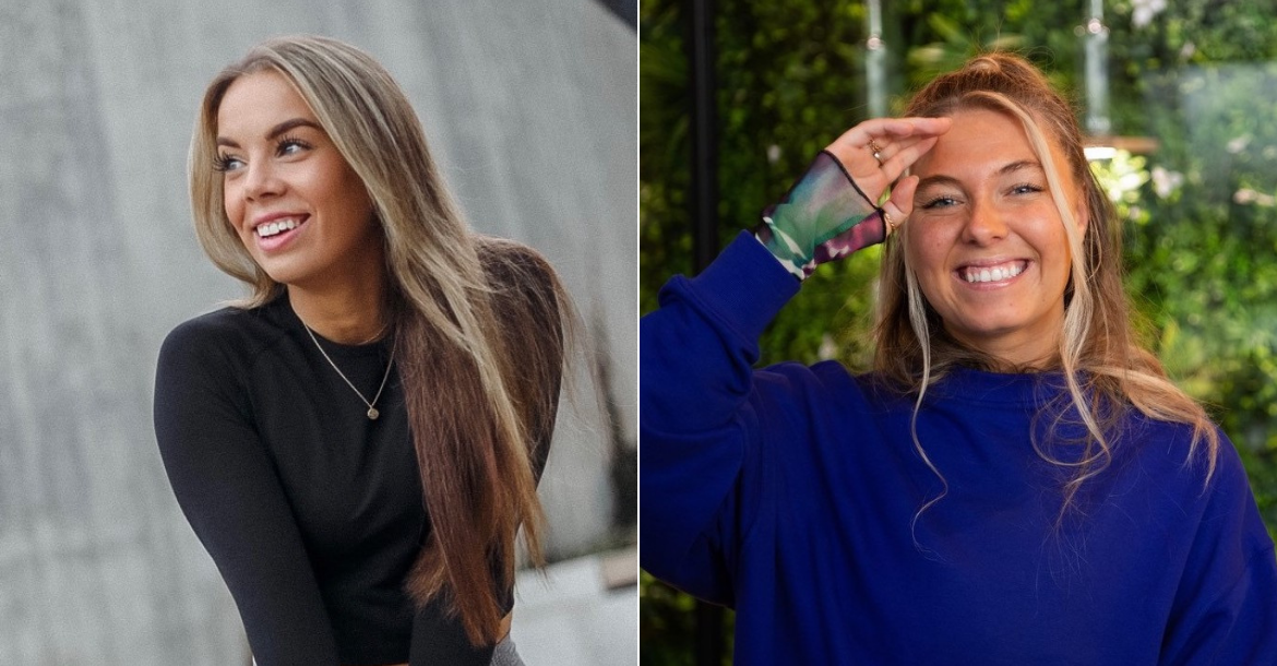 From left. Annie Fredriksen and Angelica Prag. - "I probably slept extra well the night after she agreed to become our new creative director," says Prag.